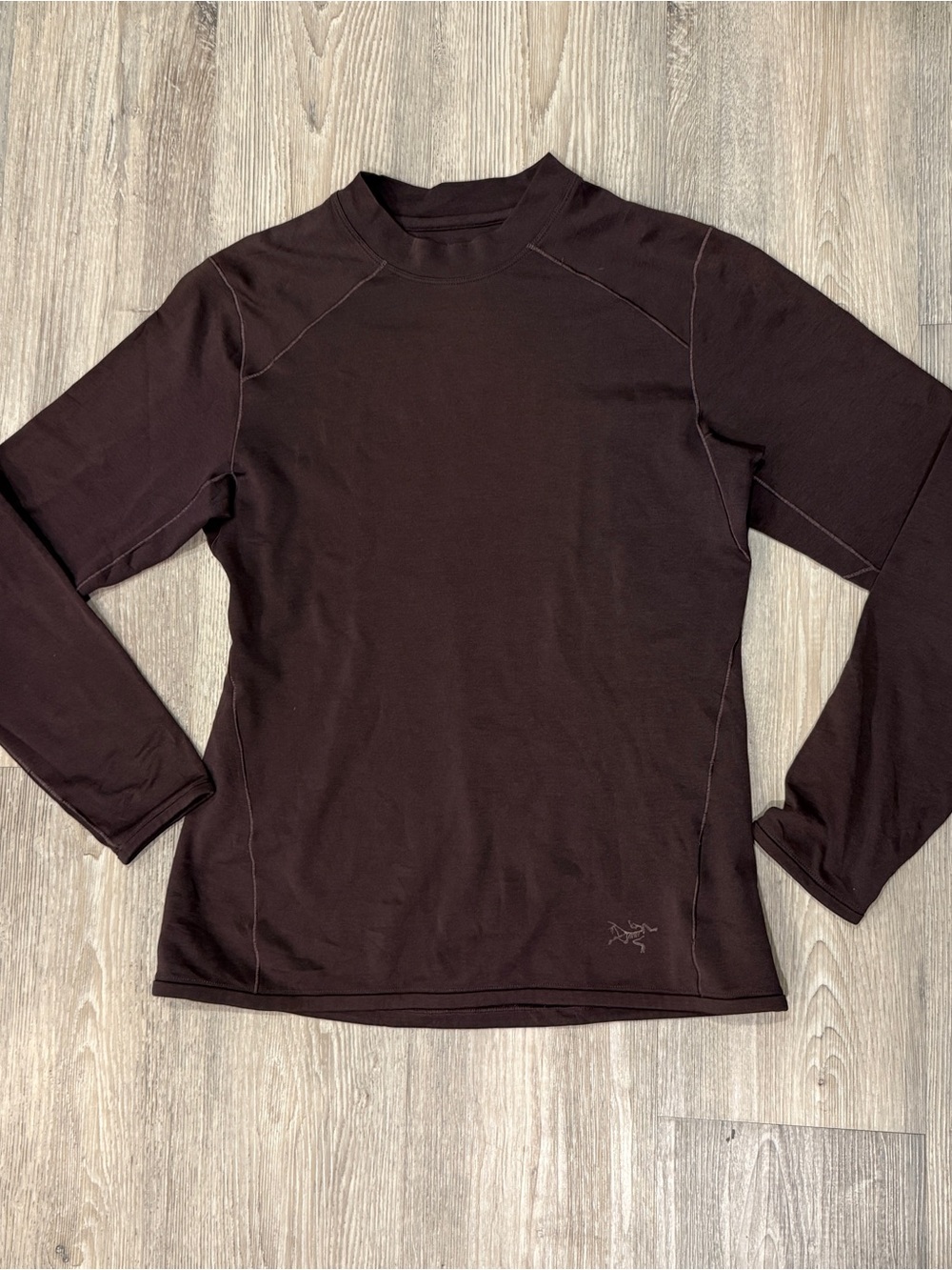 Arc’teryx Motus AR Crew Base layer - Dark Brown Small Women’s